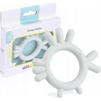 Hračka pro kojence 50204A KOUSÁTKO KUŘE SVĚTLE MÁTOVÉ GILIGUMS