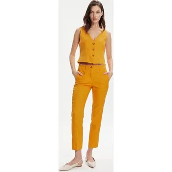 Dámská vesta Marella Vesta Bananas 2413151012 Oranžová Regular Fit 44