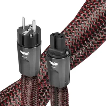 Napájecí kabel Audioquest NRG FireBird / Source 3m (High-End napájecí kabel s koncovkou IEC C-15 ve verzi SOURCE pro zdrojové komponenty (CD, DAC, streamery...))
