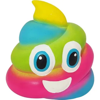 Hračka pro psa Nobby latexová hračka pro psy Rainbow Poop 11cm
