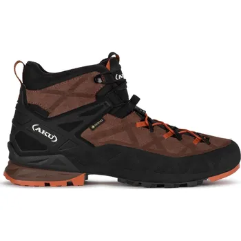 Pánská sportovní obuv AKU Rock DFS Mid GTX - pánská kožená - hnědá Velikost: 46