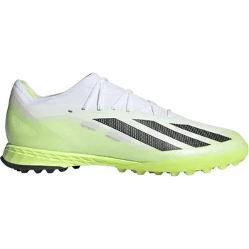 Turfy Pánské turfy adidas X CRAZYFAST.1 TF 11 Bílá, Světle zelená, Černá