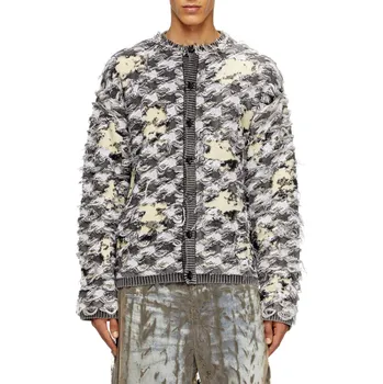 Pánský svetr SVETR DIESEL K-VALBOR KNITWEAR BLACK