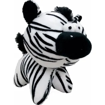 Hračka pro psa Hračka pes - plyšová zebra pískací 12 cm