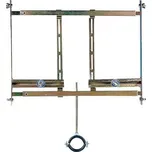 Sanela Rám určený do sádrokartonových konstrukcí pro pisoár s radarovým splachovačem a montážní krabicí, nahrazeno SLR 08 SLR 01