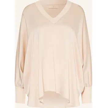 Ivi Collection Dámská Hedvábná Halenka, světle hnědá, 40