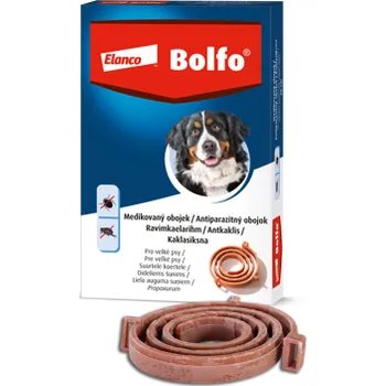 Antiparazitikum pro psa Bolfo 4,442 g medikovaný obojek pro velké psy 1 ks