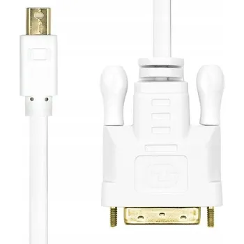 Video kabel ProXtend Mini DisplayPort na DVI-D 24+1 kabel, 2 m, MDP-DVI241-002W