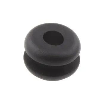 kabelová chránička Kabelová průchodka Kabelová průchodka až 3mm PVC Černá 2mm RS PRO 5mm