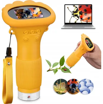 Digitální Kapesní Optický Mikroskop pro Děti s LED