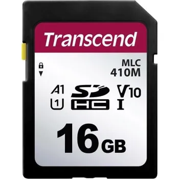 Paměťová karta Karta SD SDHC 16 GB Ne MLC Transcend, řada: SDC -25 → plus 85°C
