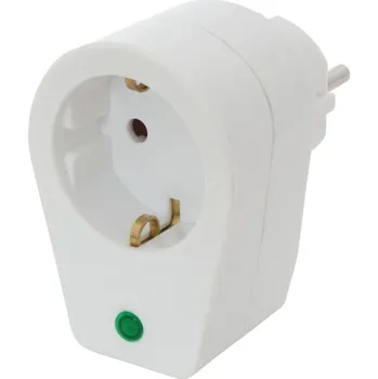 Elektrická zásuvka Domácí zásuvka NVT1/WH s přepěťovou ochranou a dětskou pojistkou