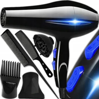 Fén Fén na vlasy MEMFLOW 1200 W s ionizací, difuzérem a koncentrátorem