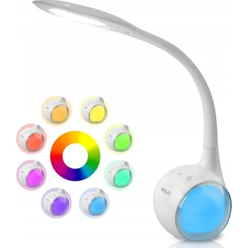 Lampička Stolní lampička Wilit 0008 bílá, výkon až 5 W