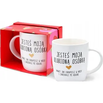 Valentýnský hrnek kukartka 350 ml porcelán
