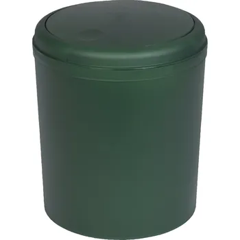 Odpadkový koš Odpadkový koš tmavě zelený, Bisk