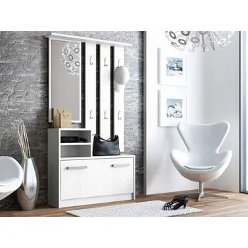 Šatní skříň Šatní skříň Mirjan24 Kolom 85 x 180 x 24 cm bílá