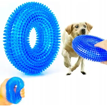 Kousátko pro psa DKM Hračka pro psy typ 29 modré