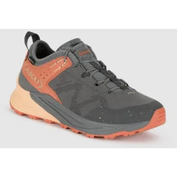 Pánská sportovní obuv AKU Omnia V-Light GTX - pánská - šedá/oranžová Velikost: 46