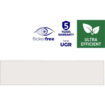 LED panel EMOS UGR LED panel LUXXO 30×120, obdélníkový vestavný bílý, 22W, neutrální bílá UGR