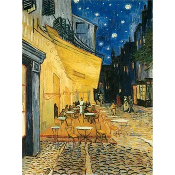 Puzzle Ravensburger Gogh Terasa kavárny v noci 1000 dílků