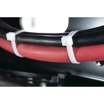 Organizace kabelů Kabelová vázací páska Děsnitelný 111-15405 T150L-PA66-BK 820mm 8,8 mm Černá Polyamid 6.6 (PA66) HellermannTyton