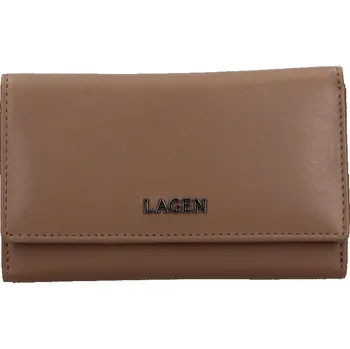 Peněženka Lagen dámská peněženka kožená BLC/5304/222 - světle hnědá - TAUPE + doprava zdarma
