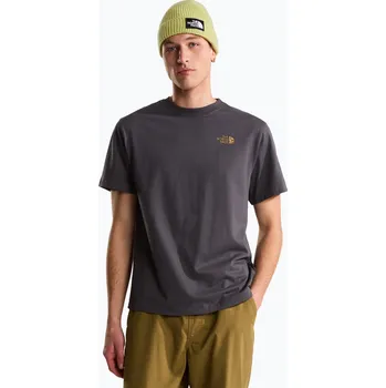 Pánská móda Pánské tričko The North Face Snack Relaxed anthracite grey