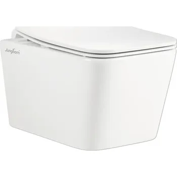 Klozet Závěsné WC set Jungborn THREE bez splachovacího kruhu vč. WC prkénka