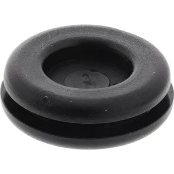 kabelová chránička Kabelová průchodka Kabelová průchodka až 11mm PVC Černá 2mm SES Sterling 18mm