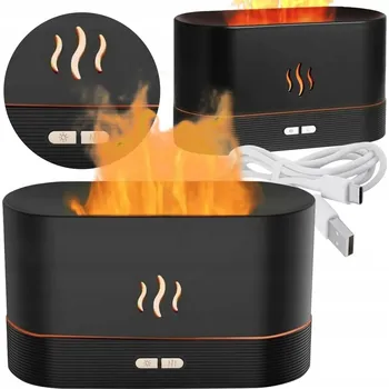 Zvlhčovač vzduchu ULTRAZVUKOVÝ ZVLHČOVAČ VZDUCHU APTEL AG743 2 W 0,18 L ČERNÝ