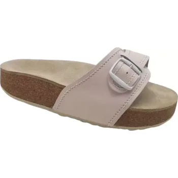 Dámská zdravotní obuv Korkové pantofle s vyměkčenou stélkou - růžové, vel. 36 - 42 vel. 36 - délka vnitřní stélky 23,5 cm