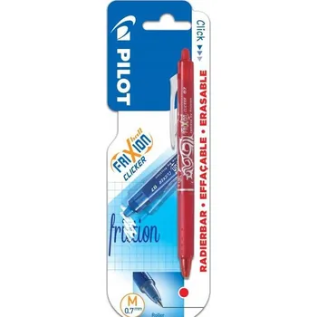 KULIČKOVÉ PERO FRIXION CLICKER ČERVENÉ 0.7