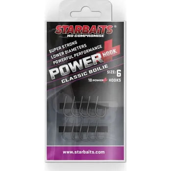 Rybářský háček Háčky na dno Starbaits Power Hook s protihrotem 10 ks