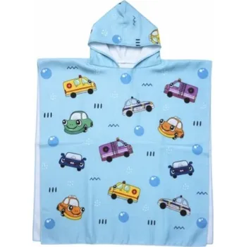 Pláštěnka Dětské pončo Aquakiddo Poncho Cars New S