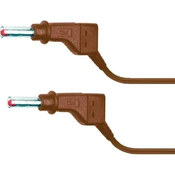 Měřicí kabel Stäubli XZG425 propojovací kabel [ - ] hnědá 1 ks. 200 cm