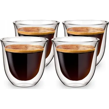 Sklenice Sklenice na kávu a čaj Aqualogis 80 ml 4 ks