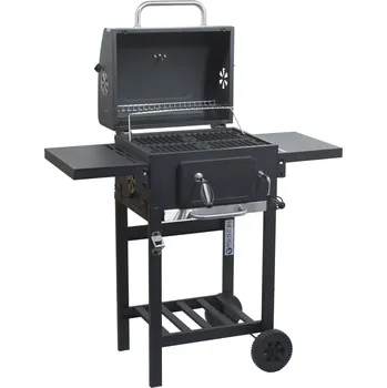 Gril na dřevěné uhlí ROYAL PARTNER litinový rošt