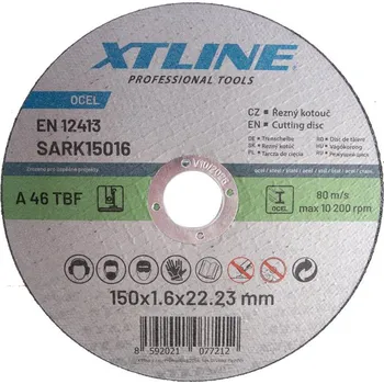 Řezný kotouč Kotouč řezný na kov 150x2,5 XTLINE