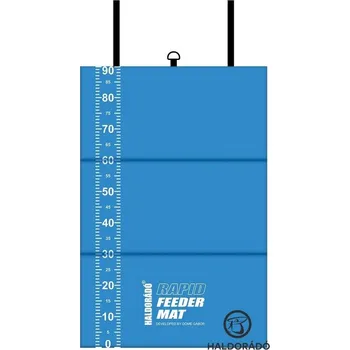 Podložka pod rybu Haldorádó Rapid Feeder Mat - modrá feederová podložka pod ryby