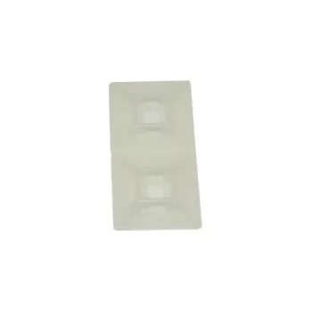 Organizace kabelů Držák kabelových stahovacích pásek pro 5.5mm široké pásky 28.6mm 28,6 mm barva Bílá samolepicí RS PRO