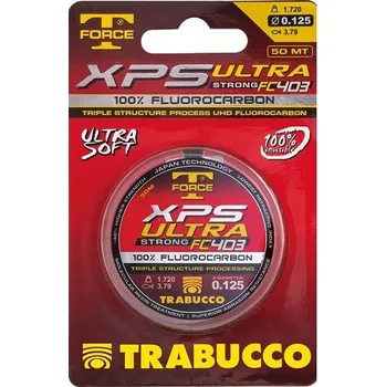 Rybářský vlasec Trabucco Vlasec T-Force XPS Ultra Strong FC403 Fluorocarbon 50m|0,280mm