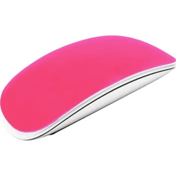 Pouzdro na mobilní telefon Měkký silikonový kryt pro Apple Magic Mouse - tmavě růžový