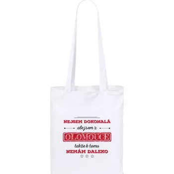 Látková taška Nejsem dokonalá, ale jsem z...