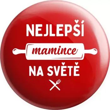 Placka Nejlepší mamince na světě - váleček