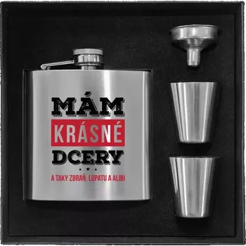 Placatka Placatka v krabičce Mám krásné dcery, a taky zbraň, lopatu a alibi