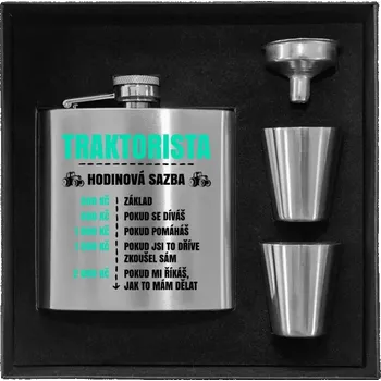 Placatka Placatka v krabičce Hodinová sazba - traktorista