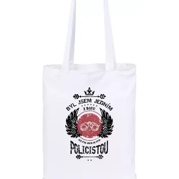 Látková taška Byl jsem jedním z davu, ale pak jsem se stal policistou