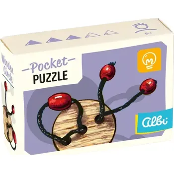 Hračka Mini hlavolam - Provázek v kruhu 3/5