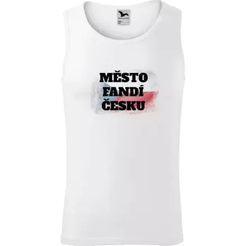 Pánské tílko Pánské tílko Město fandí Česku - vlajka